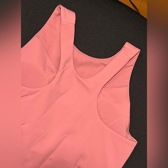 NWT Crop Sports Bra Sz Small Mauve color - Picture 5 of 7